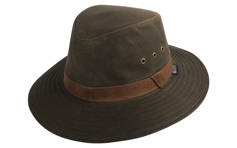 Kanut Sports Delano Waxed-Cotton Waterproof Safari Sun Hat | Cabela's
