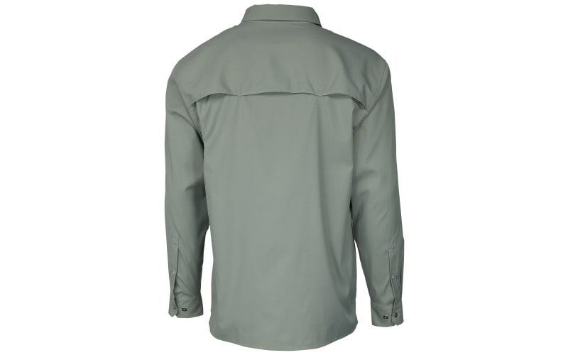 BASSDASH UPF 50 Men's Fishing Dress Shirt Button Down Woven Short Sleeve  Outdoor, Seafoam, Medium : : Clothing, Shoes & Accessories