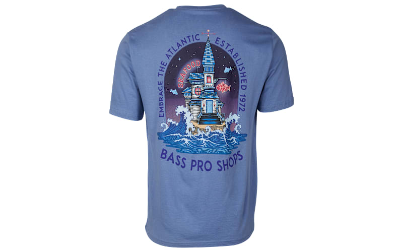 BASS PRO SHOPS フィッシングシャツ ブルー M（L） BASS PRO SHOPS フィッシングシャツ ブルー M（L） Bass Pro Shops