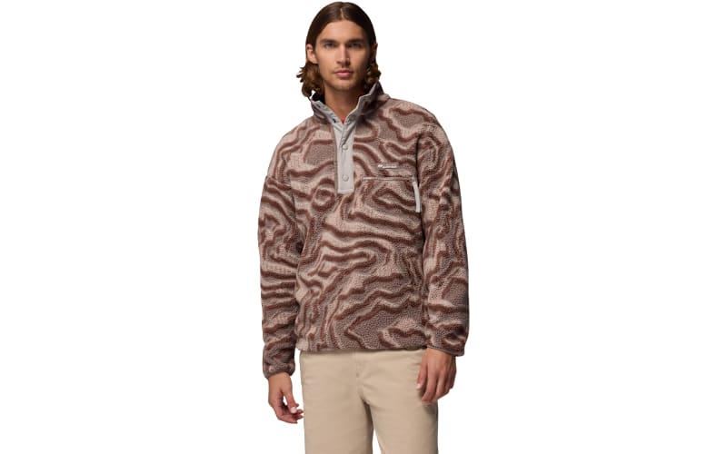 Columbia Helvetia II Printed Half-Snap Fleece Pullover | Bass Pro