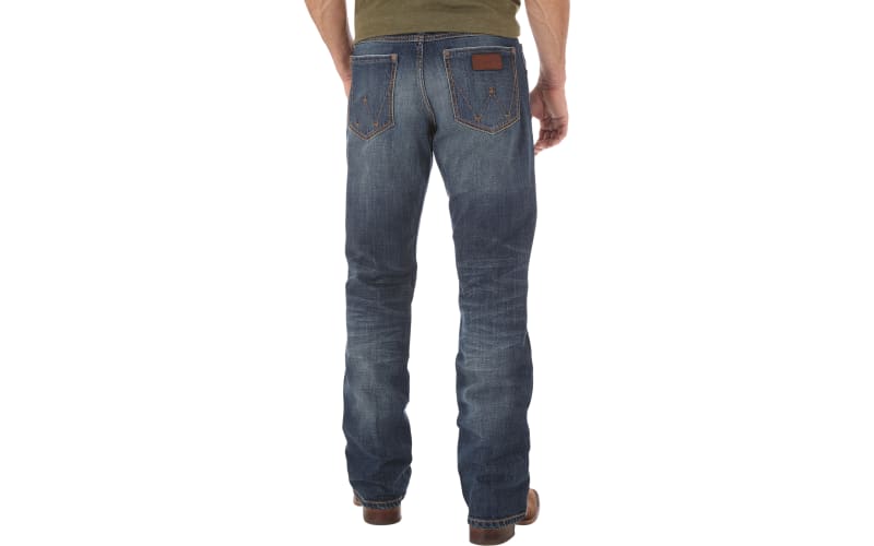 Wrangler men's retro relaxed fit boot cut jean on sale