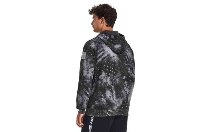 Under Armour Freedom Flag Rival Long Sleeve Hoodie for Men