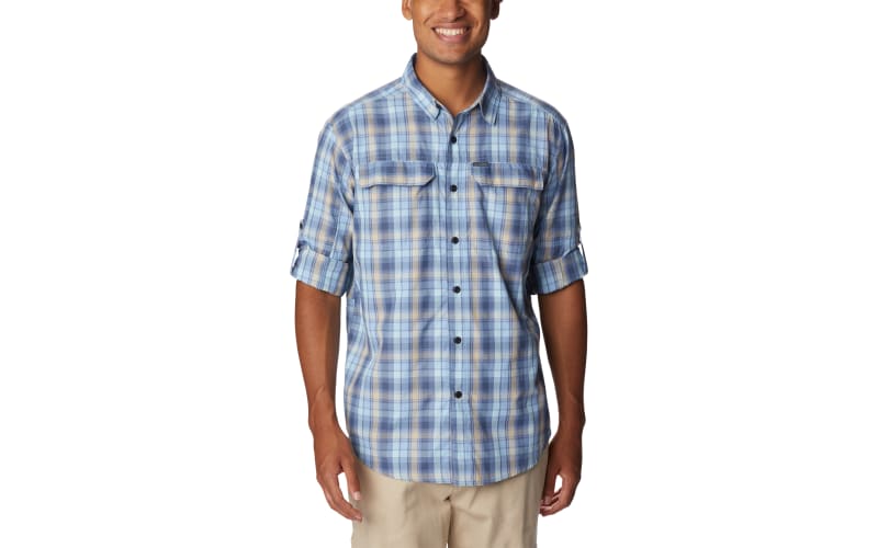 Columbia Silver Ridge 2.0 Plaid Long-Sleeve Shirt for Men