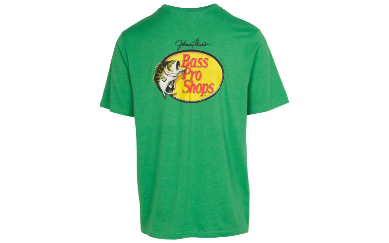 Bass Pro Shops Woodcut Logo Short-Sleeve Pocket T-Shirt for Men