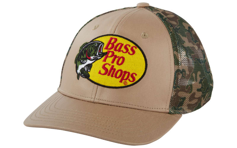 Bass Pro Shops Camo Print Mesh-Back Cap Mack's Prairie Wings