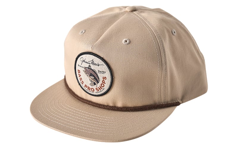Bass Pro Shops Brown Derby Patch Rope Snapback Cap | Cabela's