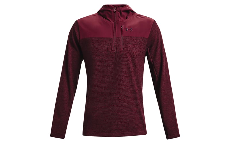 Under Armour Specialist Grid Half-Zip Long-Sleeve Sweatshirt for