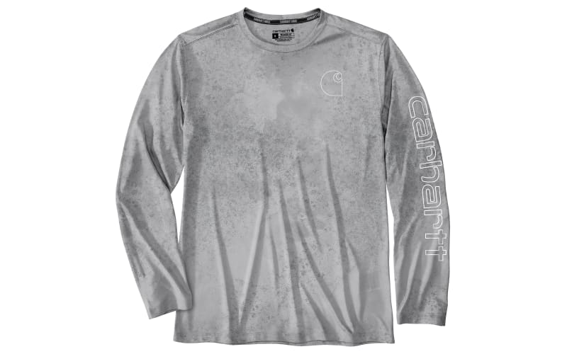 Carhartt Force Sun Defender Lightweight Printed Long-Sleeve