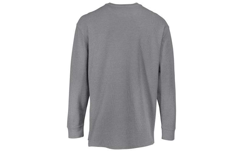 Men's thermal henley long sleeve shirts discount
