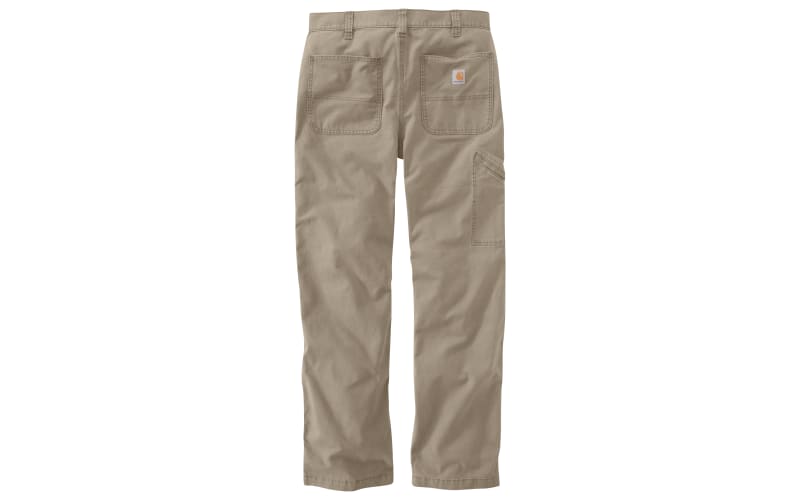 Carhartt Men's 38 in. x 34 in. Tan Cotton/Spandex Rugged Flex Rigby  Dungaree Pant 102291-232 - The Home Depot