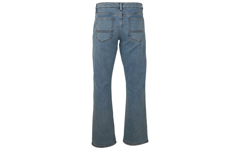 【BOK PLACE】Winter Side Cut Fleece Brushed W Denim PT XL RedHead Relaxed Fleece-Lined Denim Jeans for Men | Bass Pro