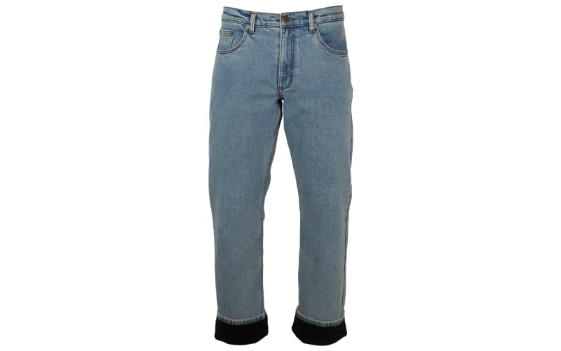 Flannel lined jeans bass pro sales