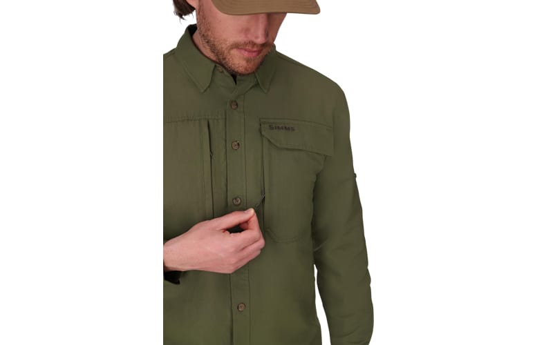 Simms Guide Logo Long-Sleeve Shirt for Men | Bass Pro Shops