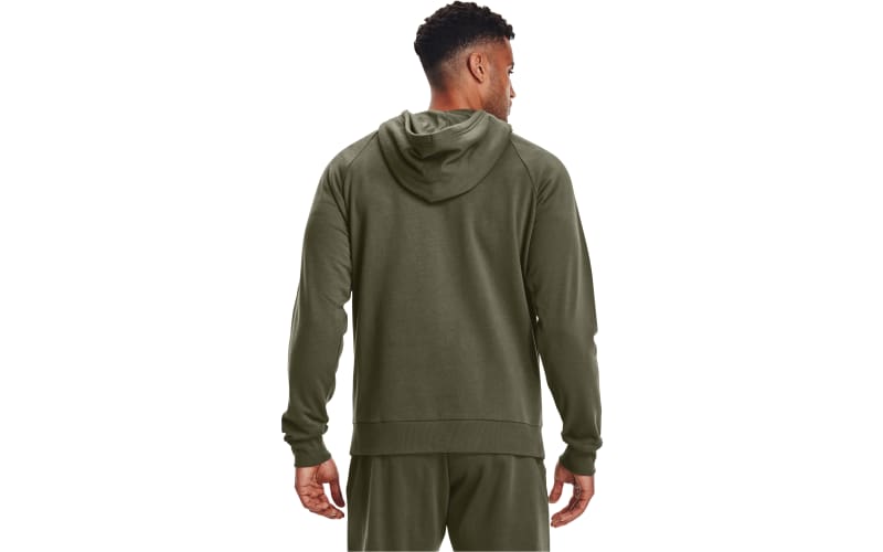 Under Armour Rival Fleece Big Logo Fleece Raglan Long-Sleeve Hoodie for Men  | Bass Pro Shops
