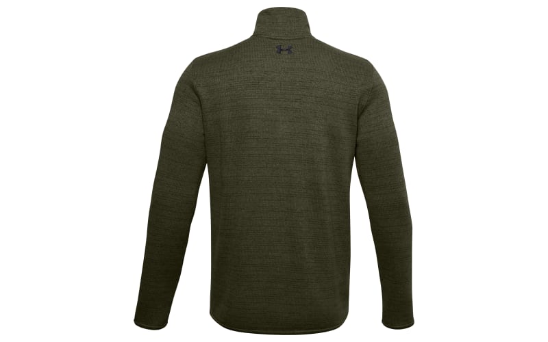 Under Armour Mens Seamless Half Zip Long Sleeve Training Top - Grey