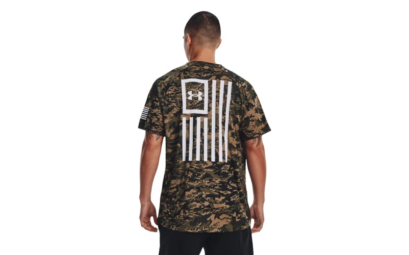 Under Armour Freedom Tech Short-Sleeve Camo T-Shirt for Men
