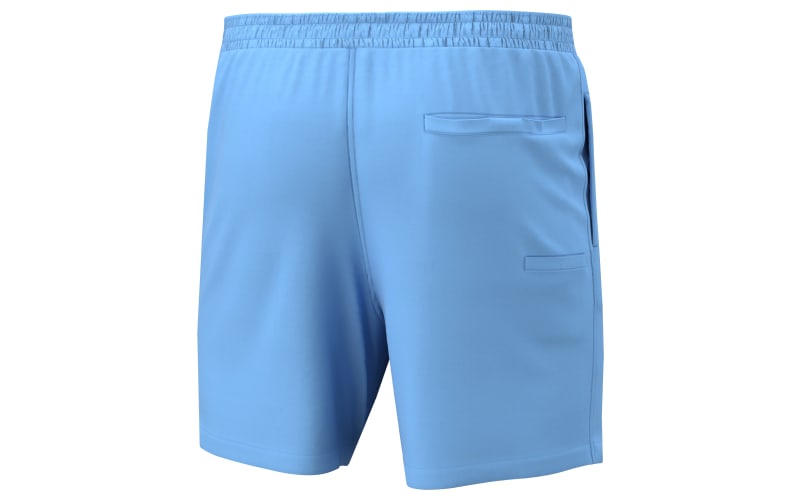 Huk Men's Pursuit Volley Swim Shorts, Large, Blue