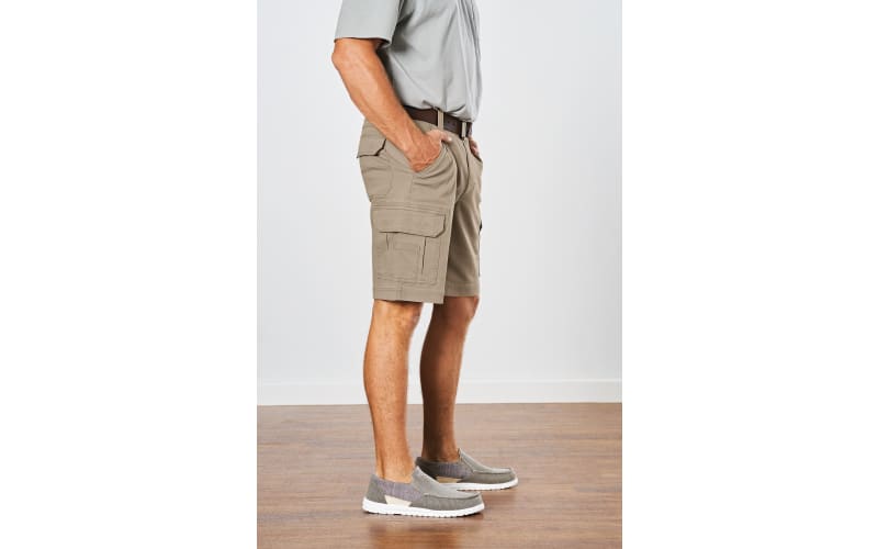 Buy Linen Cargo Shorts for Men Ginger Online