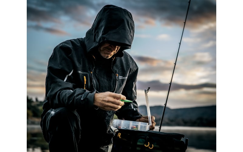 Men's Waterproof Jacket with Hood Fly Fishing Breathable and