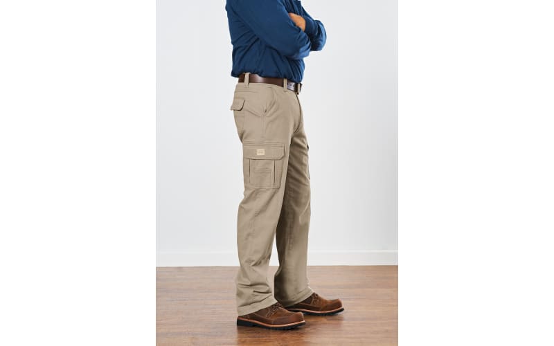 Big and Tall Cargo Pants for Men Cargo Men's Fleece Lined Pants