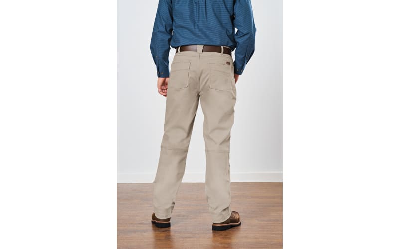 RedHead Fulton Flex Fit Flannel-Lined Cargo Pants for Men - Khaki - 40x32
