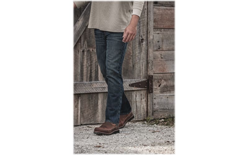 RedHead Relaxed Straight Leg Flex Fit Denim Pants for Men