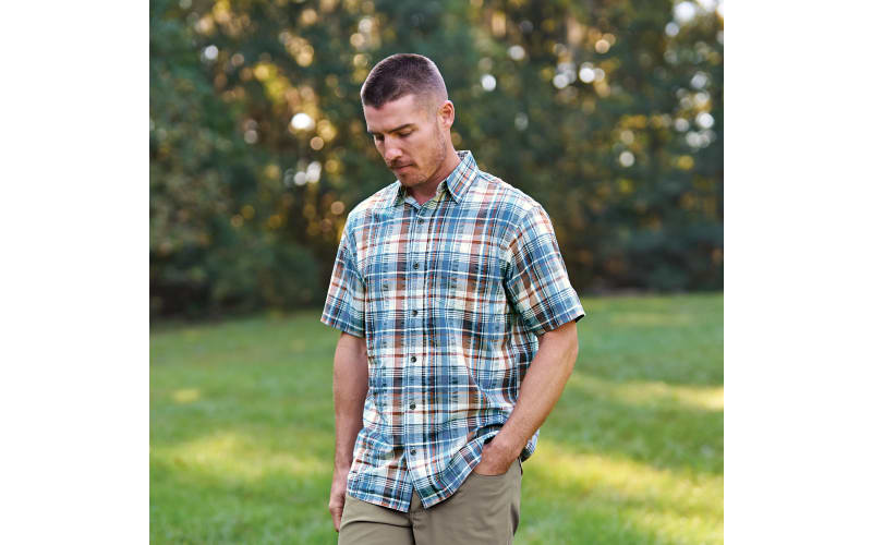 RedHead Seersucker Short-Sleeve Button-Up Shirt for Men | Cabela's