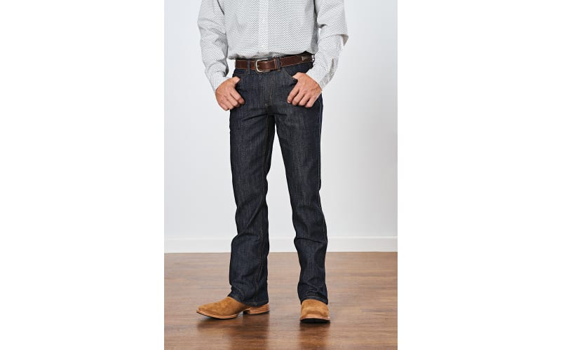 Redhead Ranch Bootcut Denim Jeans for Men - Ranch Wash - 35x32