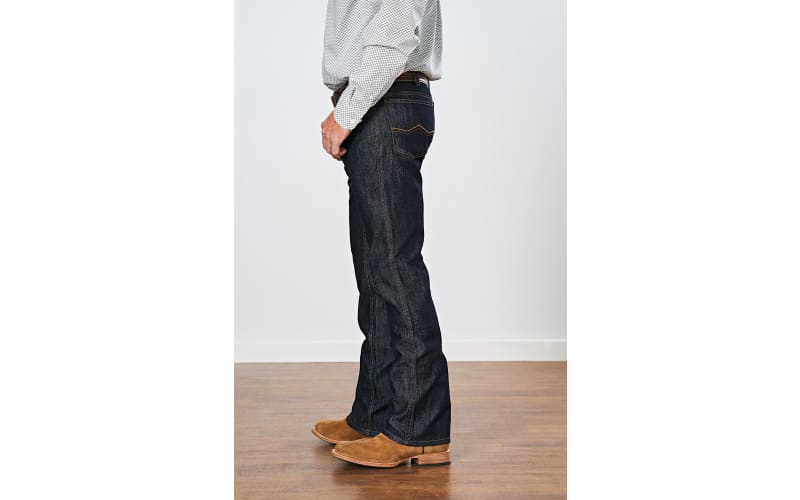 Men's Skinny Authentic Flex Jeans in Heney Wash