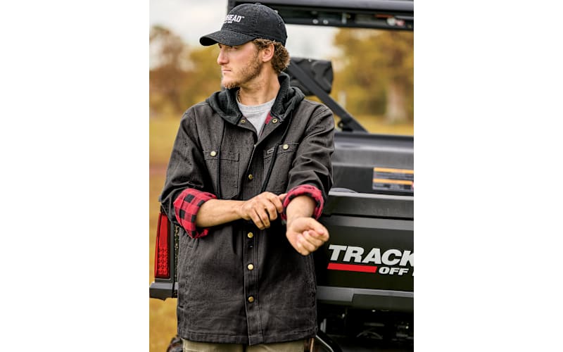 RedHead Pro Series Hooded Canvas Shirt Jacket for Men | Mack's