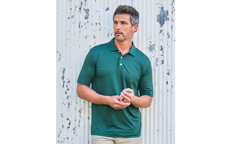RedHead Pine Creek Pinstripe Short-Sleeve Polo | Bass Pro Shops