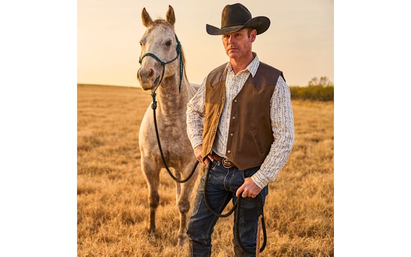 RedHead Ranch Richland Waxed Cotton Western Vest | Bass Pro Shops