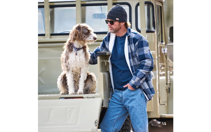 Redhead insulated hooded flannel shirt for men hot sale