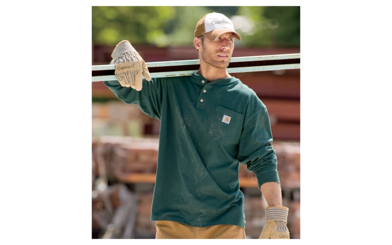 Carhartt Men's Workwear Long-Sleeve Henley