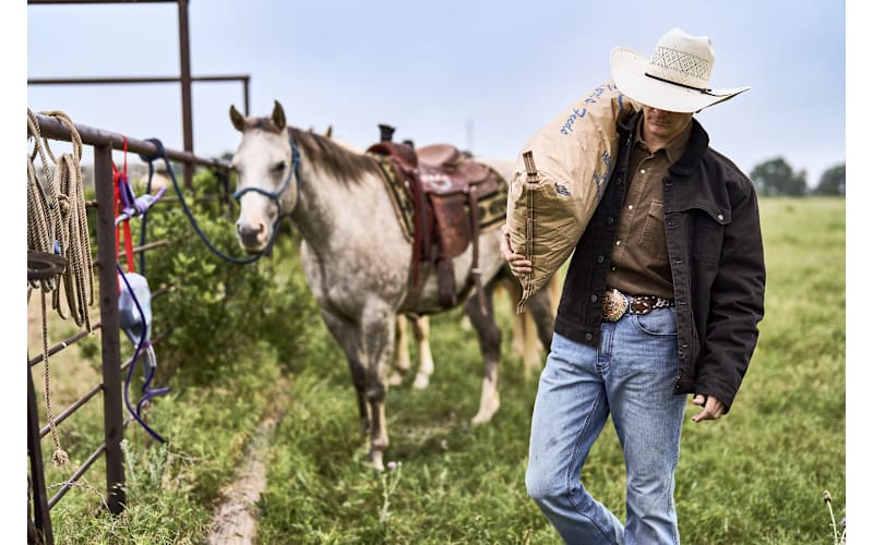 RedHead Ranch Prairie View Berber-Lined Canvas Jacket for Men