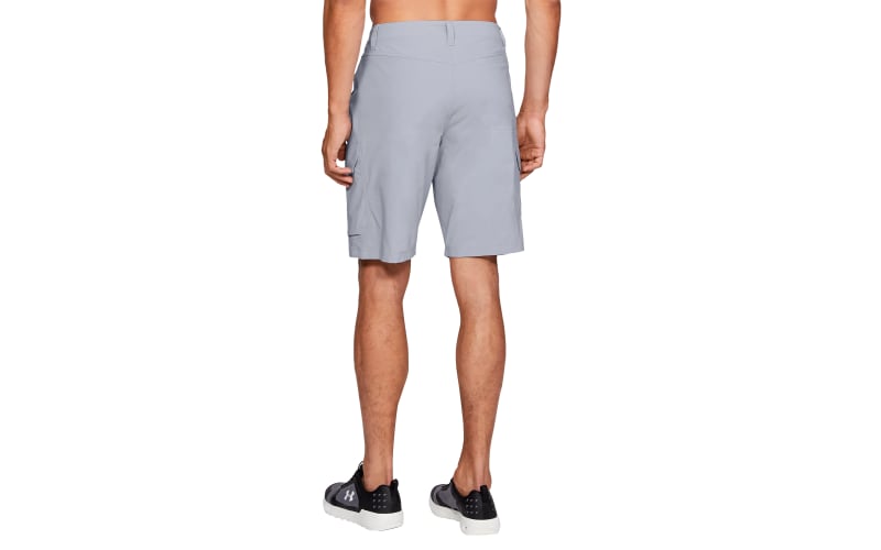 Under Armour Fish Hunter Hybrid Cargo Shorts - Black