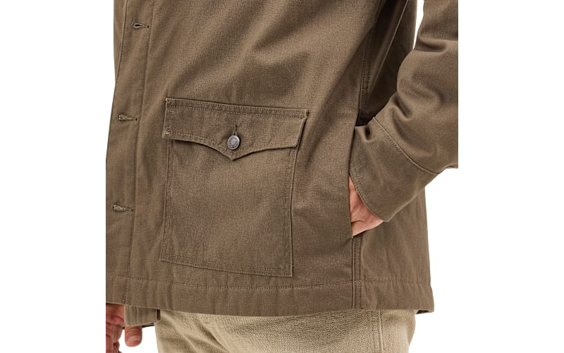 Wrangler Western Lined Barn Coat for Men - Morel - XL | Bass Pro Shops