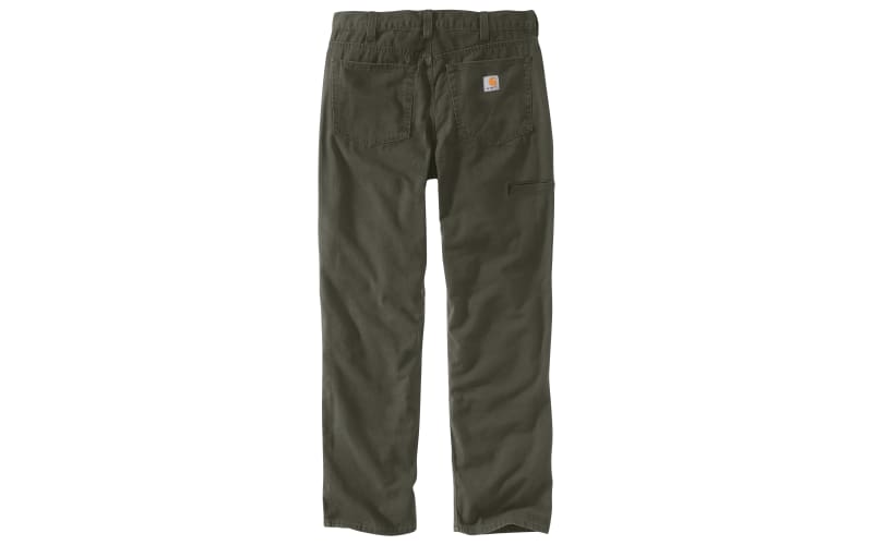 Carhartt Men's Relaxed Fit Gravel Canvas Work Pants (33 X 28) in