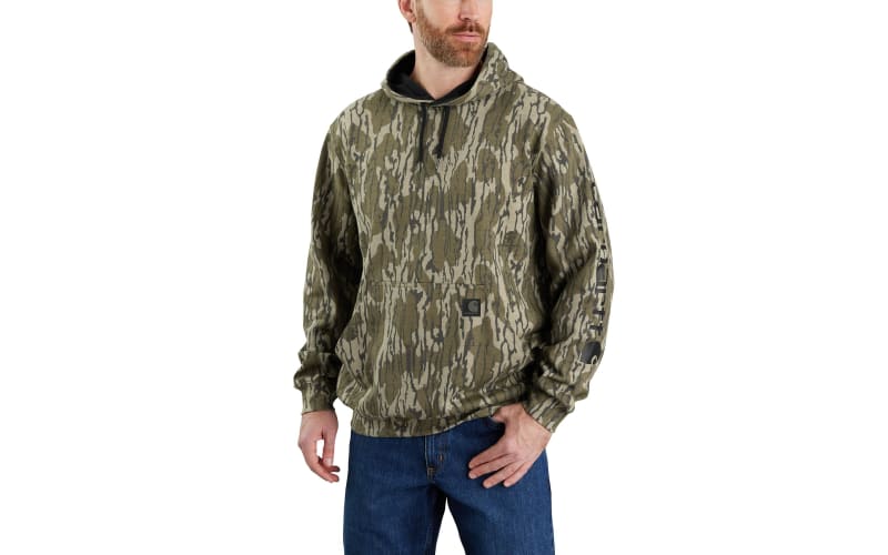 Carhartt Loose-Fit Midweight Camo Sleeve Graphic Long-Sleeve