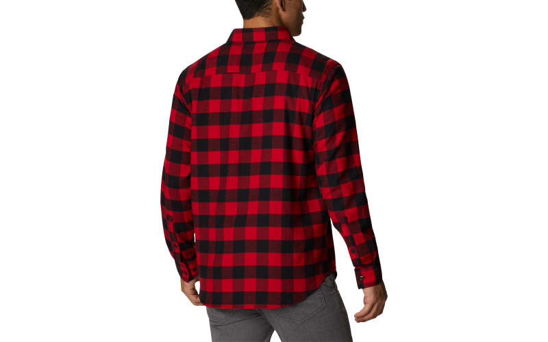 Columbia Anytime Patterned Long-sleeve Shirt in Red