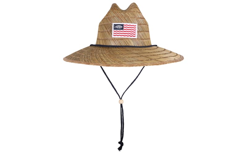 FloGrown Straw Flag Hat