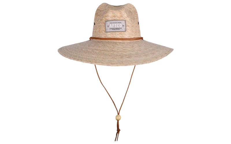 AFTCO Top Caster Straw Hat Natural