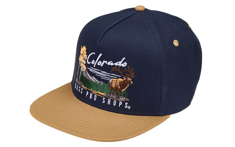 Bass Pro Shops Colorado Landscape Flat-Bill Snapback Cap | Bass