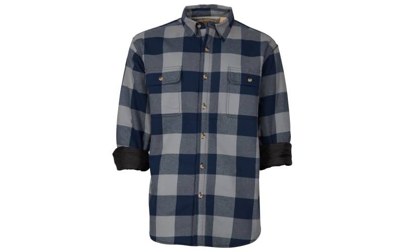 Bass pro shop sherpa lined flannel deals