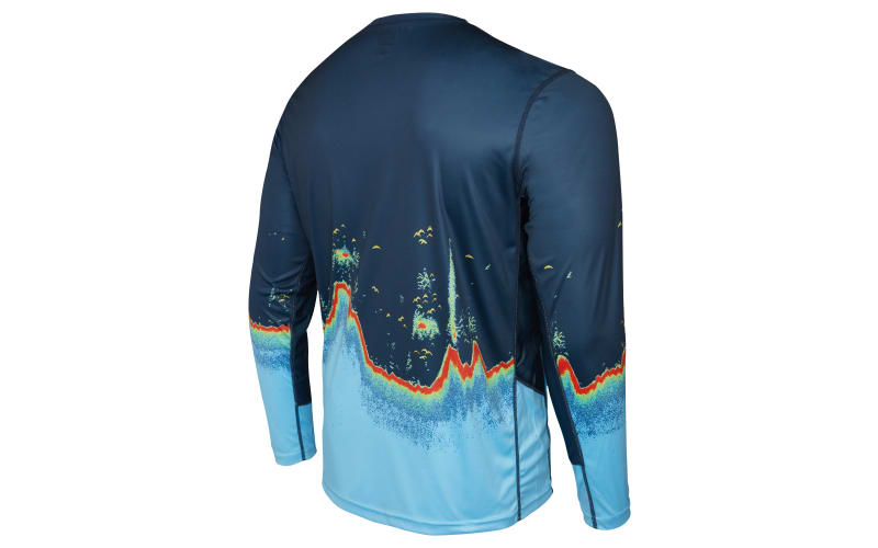 Pelagic VaporTek Sonar Long-Sleeve Fishing Shirt for Men