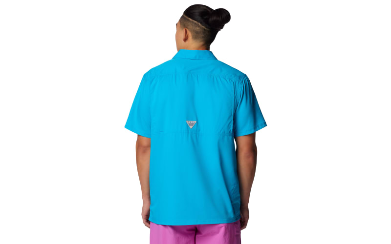 Columbia PFG Slack Tide Camp Short-Sleeve Button-Down Shirt for Men