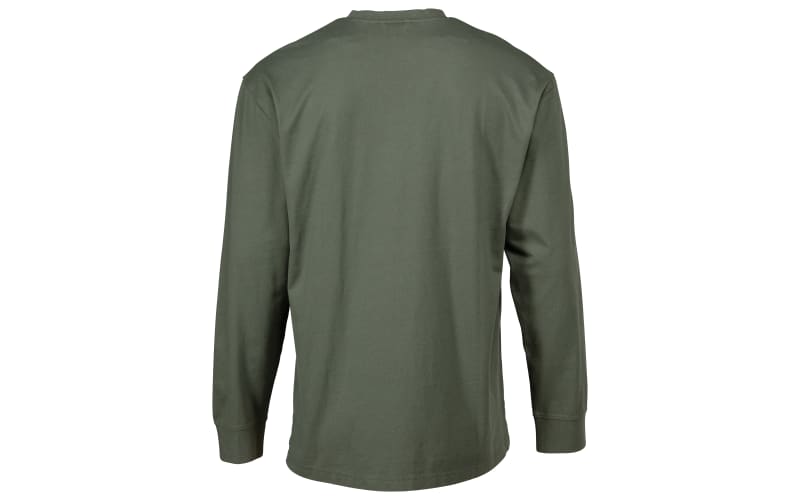RedHead Crew Neck Long-Sleeve Pocket T-Shirt for Men | Bass Pro Shops