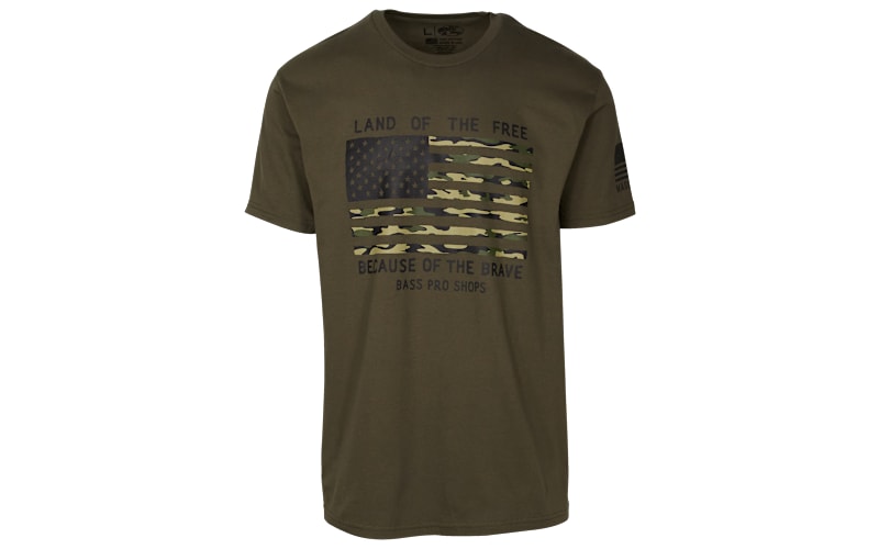 Bass Pro Shops Land of the Free T-Shirt for Men | Bass Pro Shops