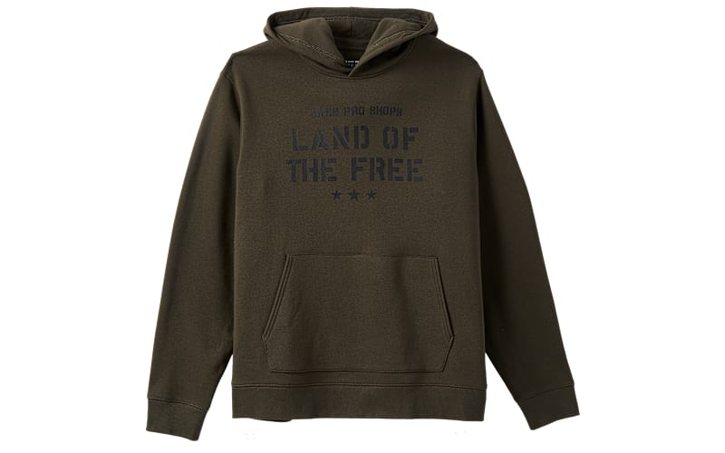 Land of the Free Logo Fleece Hoodie | Bass Pro Shops