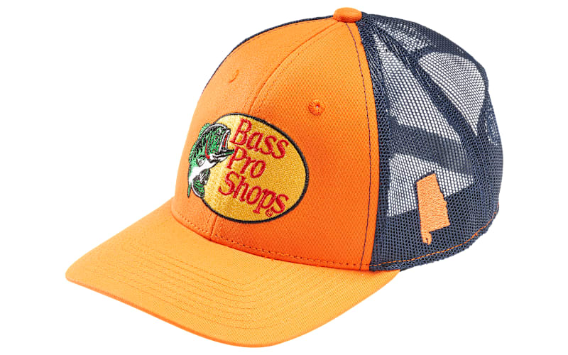 PRAIRIE  MOUNTAIN -KENNEDY SPACE CENTER HAT ADJUSTABLE BACK CLOSURE Bass Pro Shops Felt Derby Logo Mesh-Back Cap | Mack main image 4